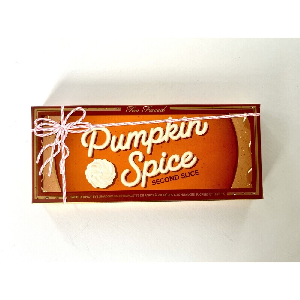 Too Faced Pumpkin Spice Second Slice Eyeshadow Palette NWB